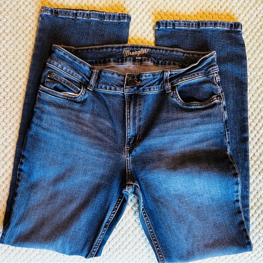 Wrangler Dark Blue Denim Pants